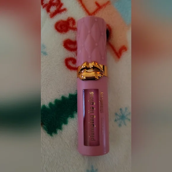 Lime Crime Lip Gloss - Strawberry Pink - Picture 1 of 3
